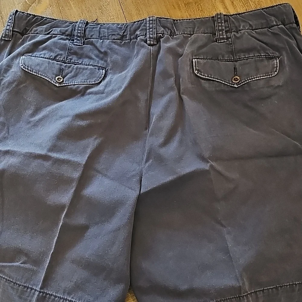 USA Flag Embroidered Navy Shorts By Ralph Lauren